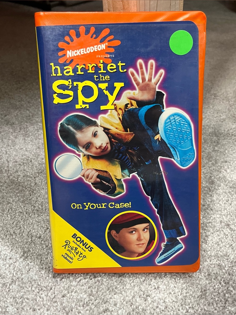 Nickelodeon Presents: Harriet the Spy (VHS, 1996, Clamshell) Orange Tape Tested